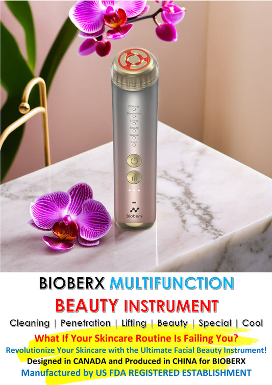 Bioberx RadianceLift Pro - The Ultimate 6-in-1 Skin Rejuvenation Device