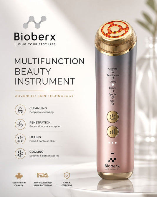 Bioberx RadianceLift Pro Multifunction Beauty Device | Lift, Glow & Deep Absorption Technology